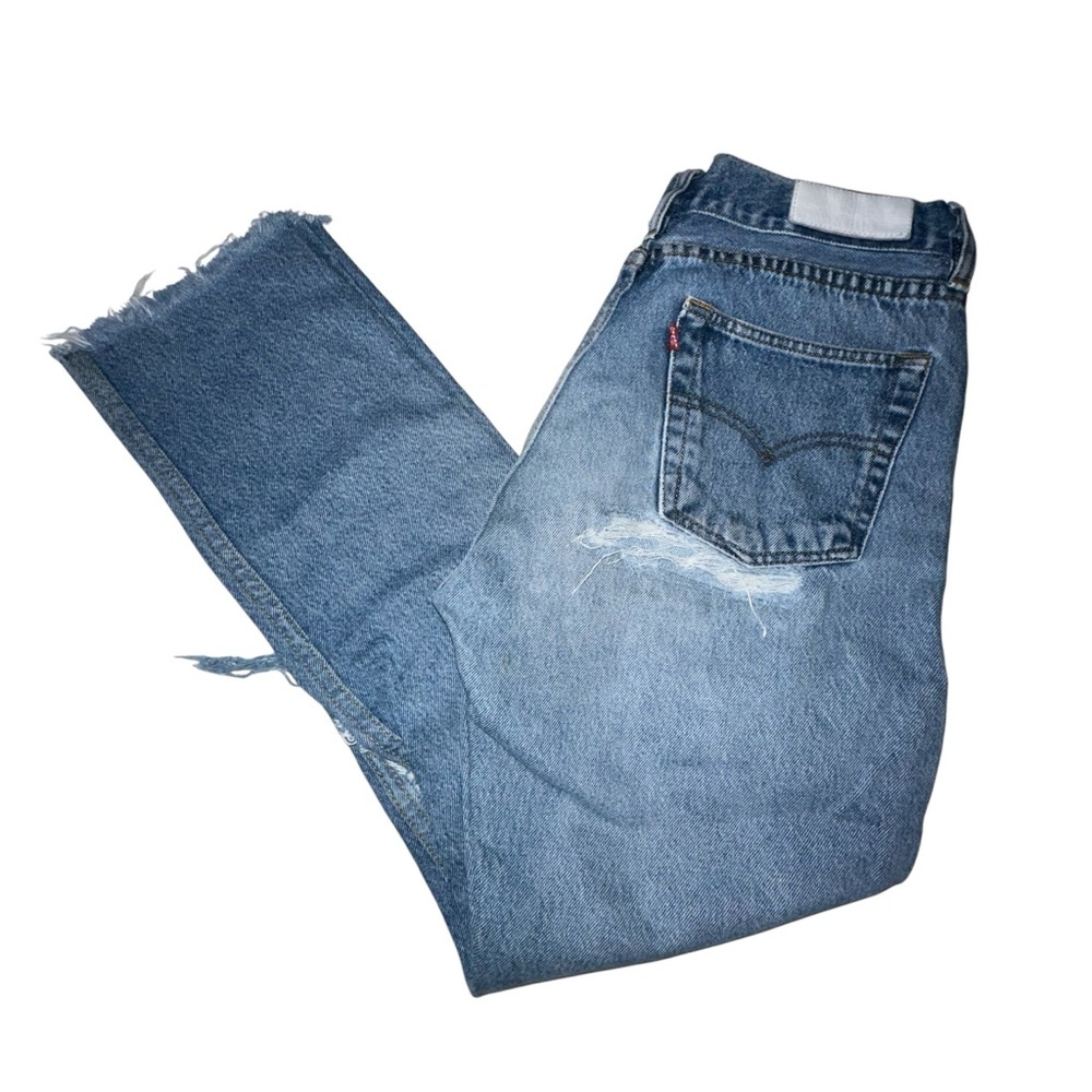 Re/Done Redone Levi Levi's Ripped High Rise Women’s Size 28